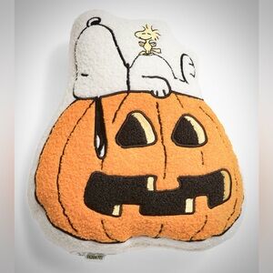 Peanuts snoopy sherpa pillow NWT 2025